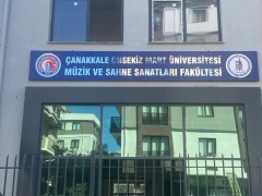 Yeni Fakülte Binamızın Tabelaları Takılmaya Başlandı