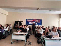 Öğretim Üyemiz Güzel Sanatlar Lisesi Öğrencileriyle Buluştu