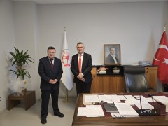 Dekanımız, Hacettepe Üniversitesi Devlet Konservatuvarı Müdürünü Ziyaret Etti