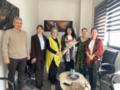 Jülide İskenderoğlu OMYO Yürütme Kurulu Üyelerimizle Buluştu