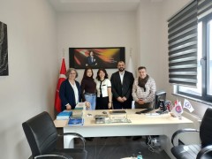 TON TV Genel Yönetmeni Mert Dinçer Fakültemizi Ziyaret Etti