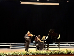 Keman - Piyano Resitali Gerçekleştirildi