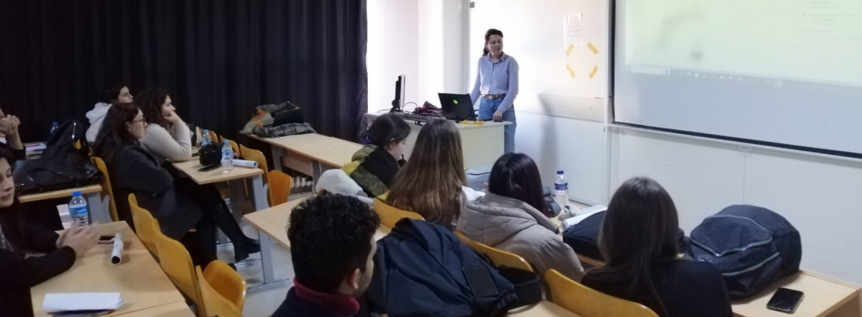 Şehir Plancısı Pınar Koç öğrencilerimize seminer vermiştir.