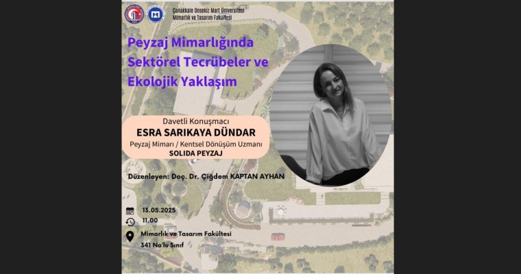 Peyzaj Mimarlığında Sektörel Tecrübeler ve Ekolojik Yaklaşım