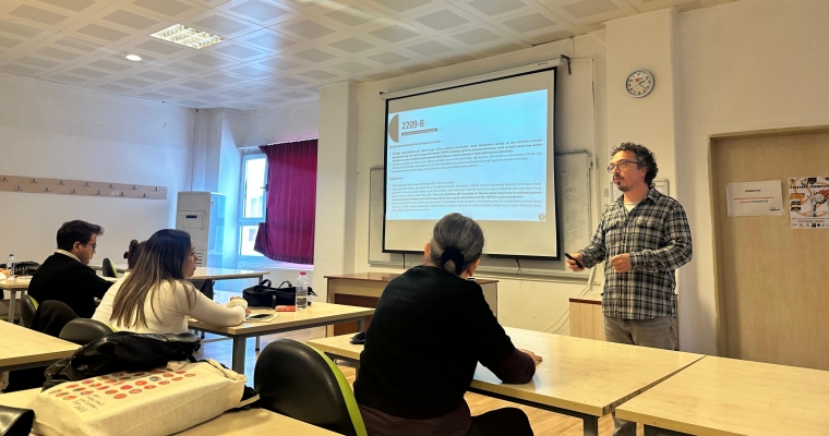 Fakültemizde TÜBİTAK 2209-A ve 2209-B Öğrenci Projeleri Bilgilendirme Sunumu Gerçekleştirildi