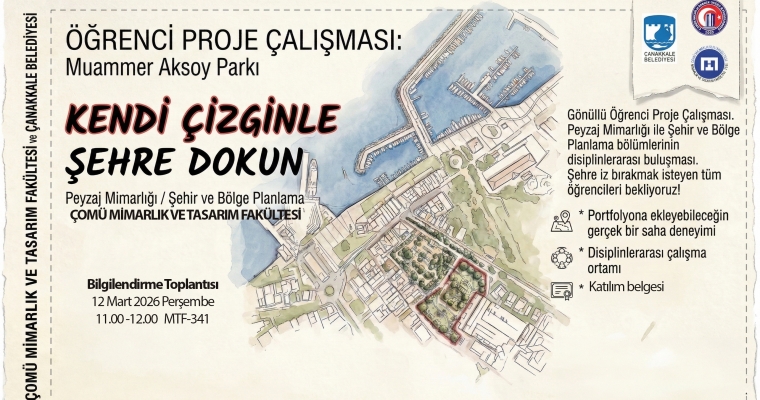 Öğrenci Proje çalışması - Muammer Aksoy Parkı