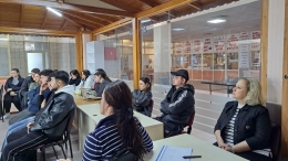 Gençliğin Üretim Çağı(GÜÇ) Projesi Kapsamında Muhasebe ve Vergi Bölümü öğrencilerine eğitim düzenlendi