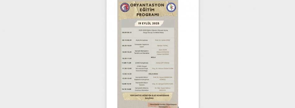1. SINIF ÖĞRENCİLERİMİZİN DİKKATİNE