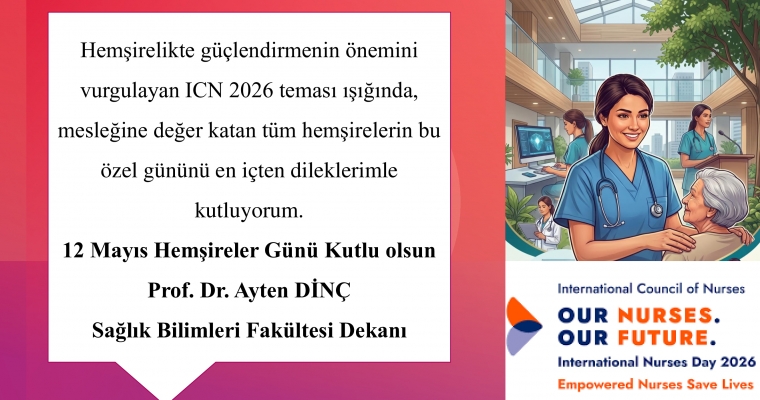 12 Mayıs Hemşireler Günü Kutlama mesajı
