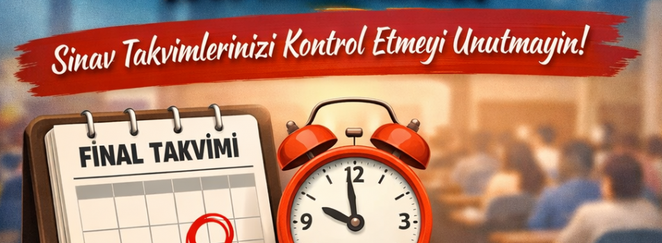 2025-2026 Akademik Yılı Güz Dönemi Final Sınav Programı-(25 Aralık Güncelleme)