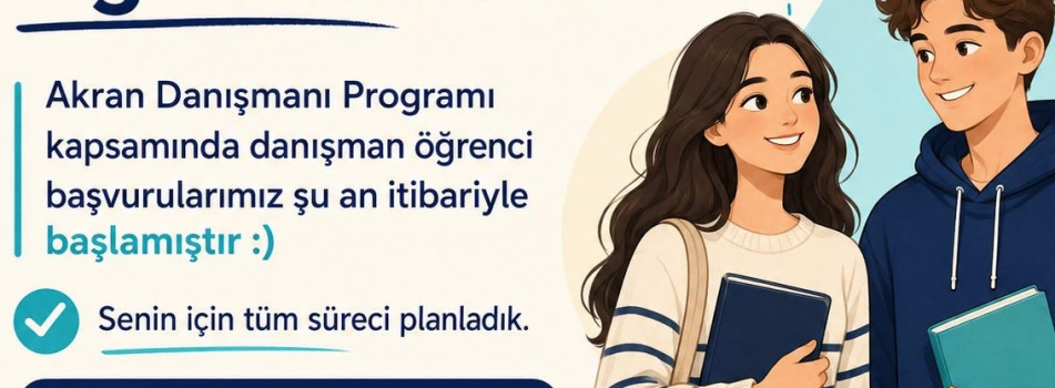 Akran Danışmanlığı Programı Başvuru Çağrısı!