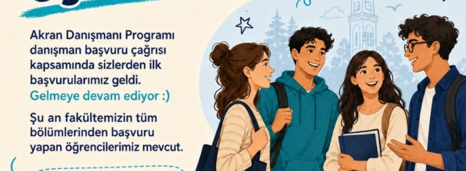 Akran Danışmanlığı Programı Başvuruları Devam Ediyor!