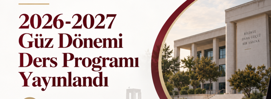 İşletme Bölümü 2026-2027 Güz Dönemi Ders Programı
