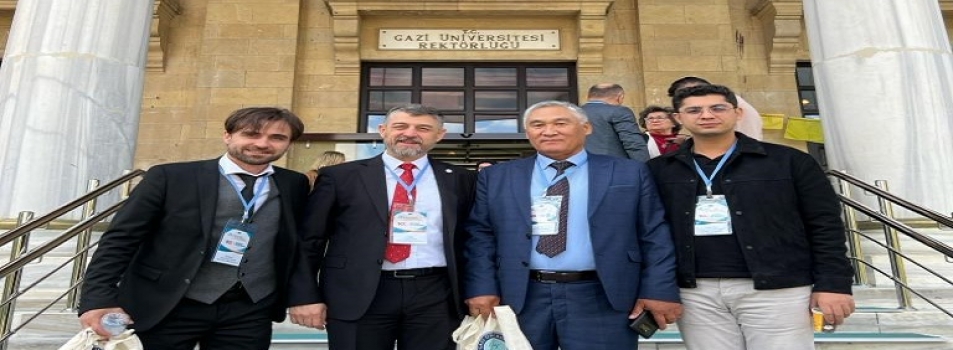 Hocamız Ömer Faruk Karaman 21. Uluslararası Türk Dünyası Sosyal Bilimler Kongresi'ne Katıldı