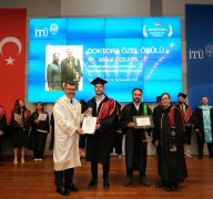 Doktora Özel Ödülü Tebriği