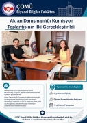 Akran Danışmanlığı Komisyon Toplantısının İlki Gerçekleştirildi