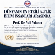 Fakültemizden Uluslararası Akademik Başarı