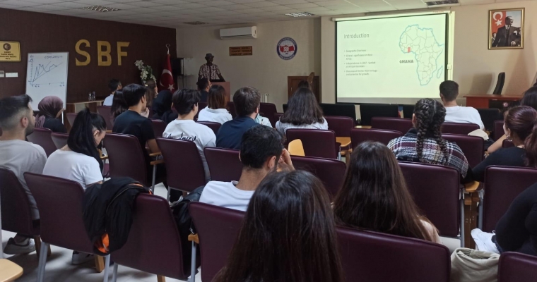 "Ghana: A Land of Rich Heritage and Potential" Başlıklı Seminer Gerçekleştirildi