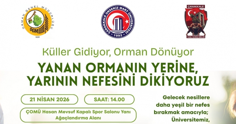 Geleceğe Nefes, Çanakkale’ye Hayat Oluyoruz