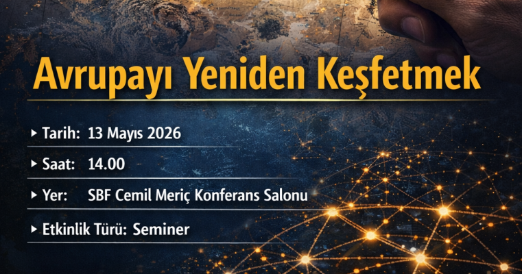 TIME2LearnE: Avrupa’yı Yeniden Keşfetmek – Seminer Duyurusu