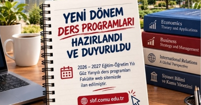 2026-2027 Güz Dönemi Lisans Ders Programları