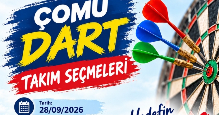 Üniversitemiz Dart Takımı Seçmeleri