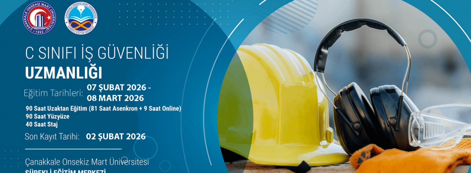 C Sınıfı İş Güvenliği Uzmanlığı