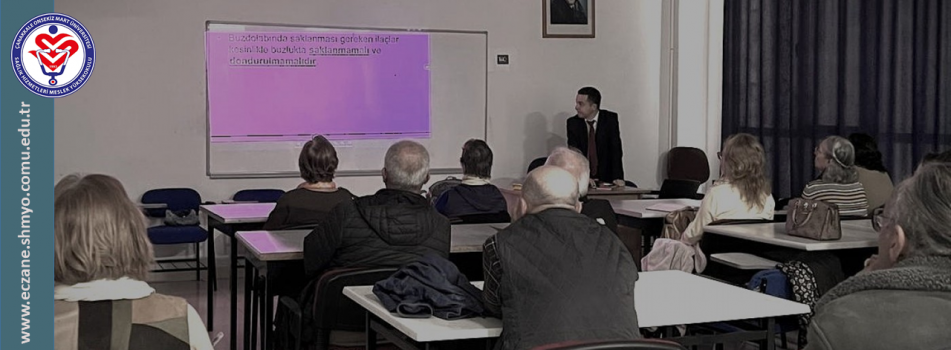 Akılcı İlaç Kullanımı Konulu Toplumsal Katkı Etkinliği Düzenlendi