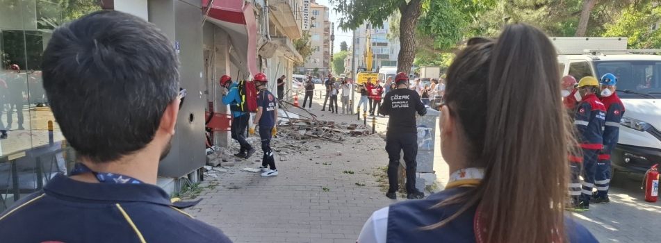 İAY Programı Afet tatbikatına katıldı