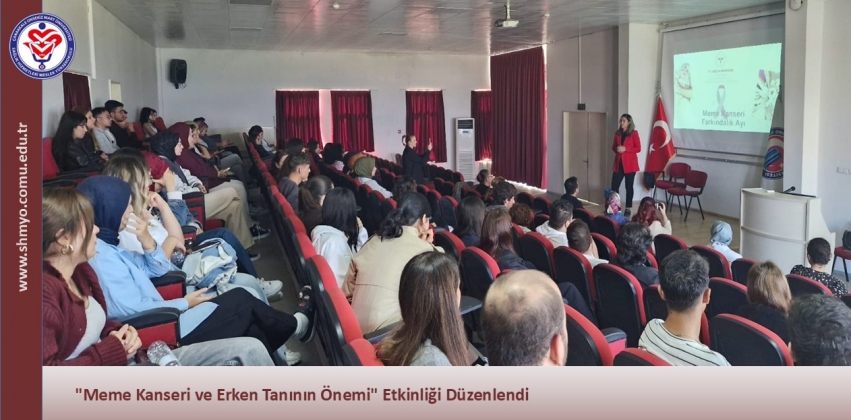 "Meme Kanseri ve Erken Tanının Önemi" Etkinliği Düzenlendi