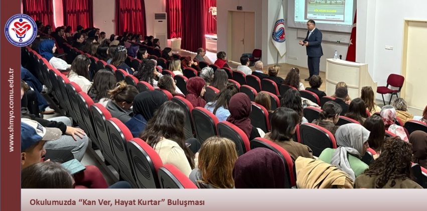 Okulumuzda “Kan Ver, Hayat Kurtar” Buluşması