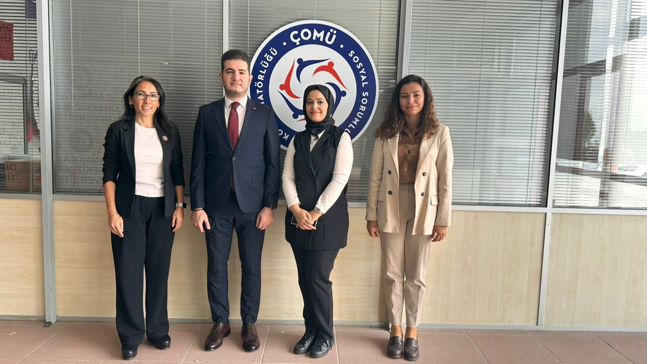 Cumhurbaşkanlığı İletişim Başkanlığı Çanakkale Bölge Müdürlüğü SSPK'ya Ziyaret Etti