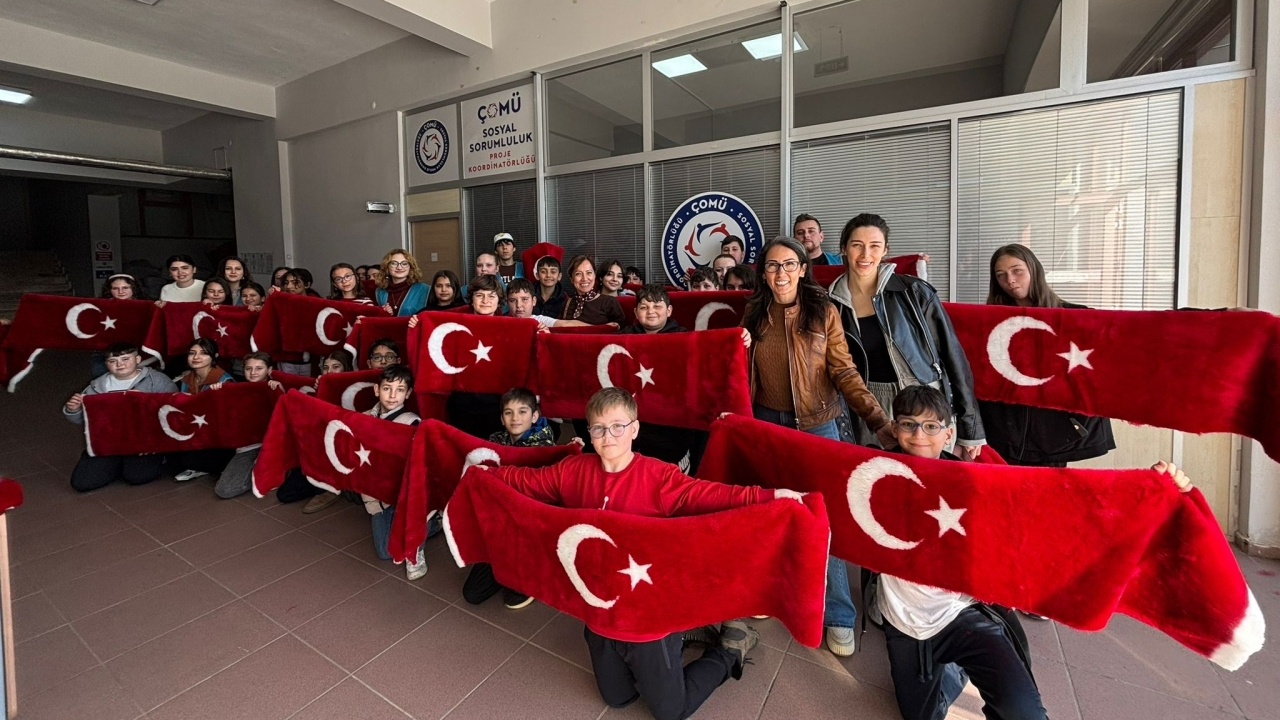 Umurbey Ortaokulu Öğrencileri ÇÖDEM'e Destek Sağladı