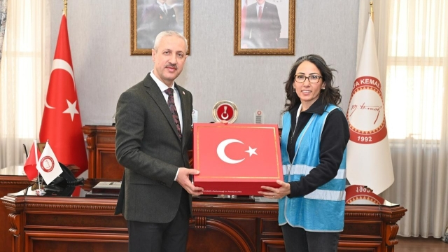 SSPK Mustafa Kemal Üniversitesi (MKÜ) Rektörü Prof. Dr. Veysel Eren’e Ziyaret Gerçekleştirdi