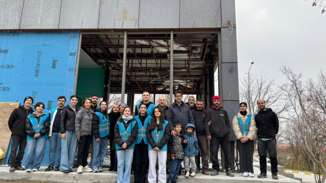 ÇOMÜ BUTİK İNŞAATI DEVAM EDİYOR