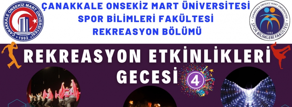 REKREASYON ETKİNLİKLERİ GECESİ 4