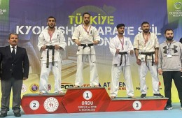 ''Kyokushin Karate Türkiye Şampiyonası''nda öğrencimiz Mahfuz Arıtürk Türkiye Şampiyonu Oldu.