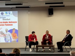 Kariyer Günleri Söyleşileri Kapsamında Milli Sporcular Öğrencilerle Bir Araya Geldi