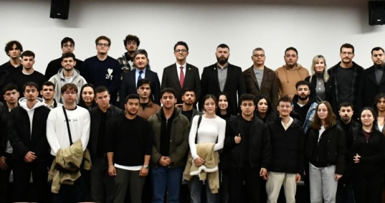 "Rektörle Face 2 Face Sohbetler" etkinliği fakültemizde