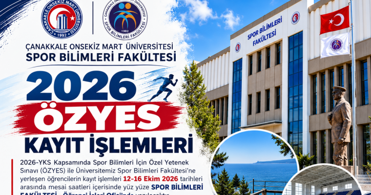 2026 ÖZYES Kayıt İşlemleri