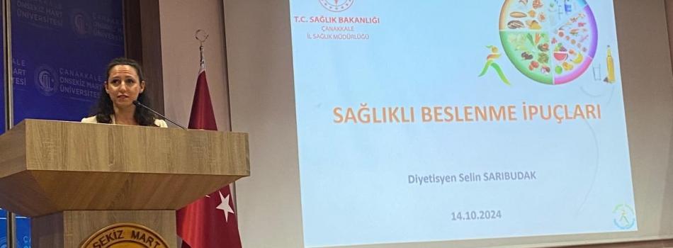 Sağlıklı Beslenme İpuçları Konferansı Gerçekleştirildi!