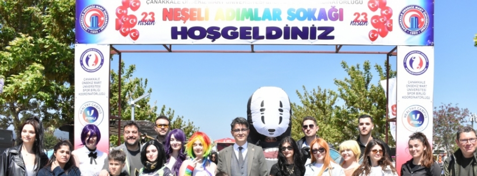 “Neşeli Adımlar Sokağı” Etkinliği Gerçekleştirildi