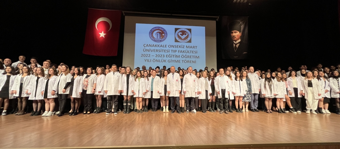 ÇOMÜ Tıp Fakültesi Önlük Giyme Töreni