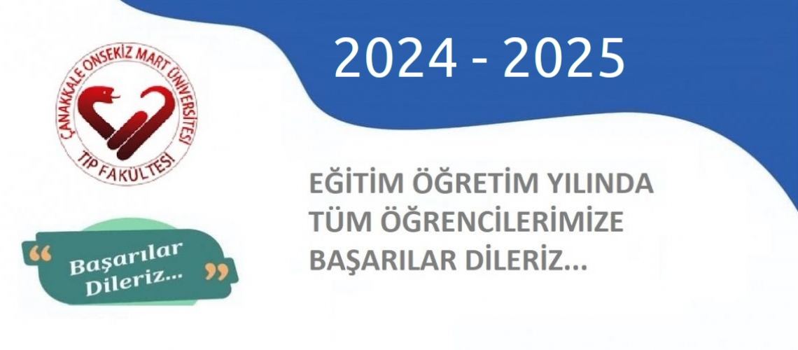 2024-2025 Eğitim-Öğretim Yılında Öğrencilerimize Başarılar