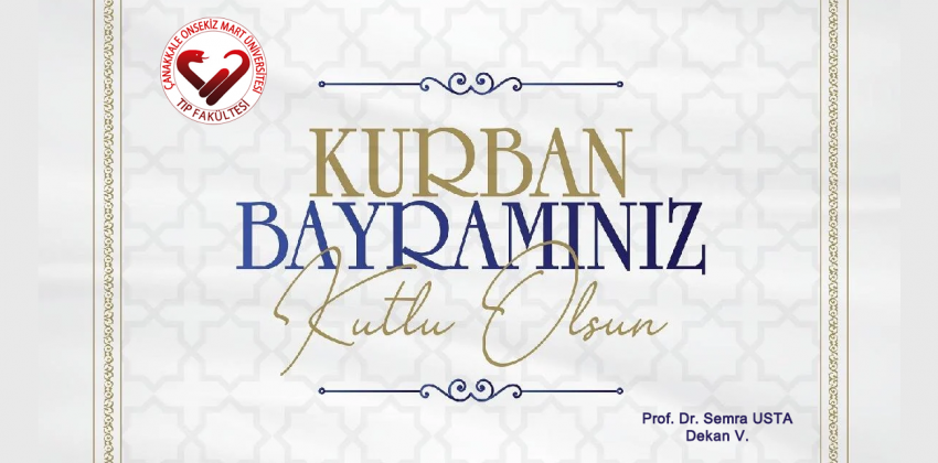 Kurban Bayramınız Kutlu Olsun