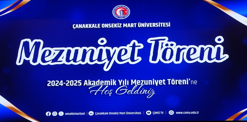 2024 - 2025 13. Dönem Mezuniyet Töreni