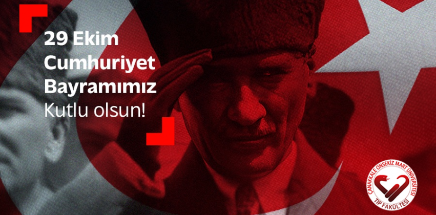 29 Ekim Cumhuriyet Bayramınız Kutlu Olsun