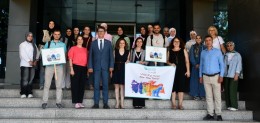 Yunus Emre Enstitüsü Yaz Okulu Kapsamında Uluslararası Öğrenciler ÇOMÜ’de