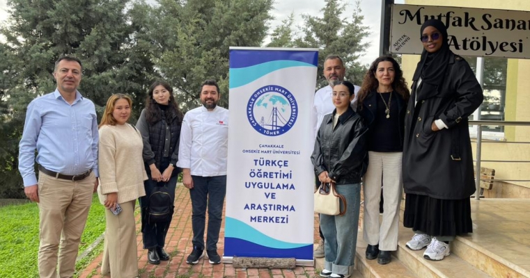 ÇOMÜ TÖMER Öğrencileri Kırklareli Mutfağı Tanıtımına Katıldı