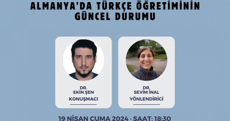 Konferans "Almanya'da Türkçe Öğretiminin Güncel Durumu"